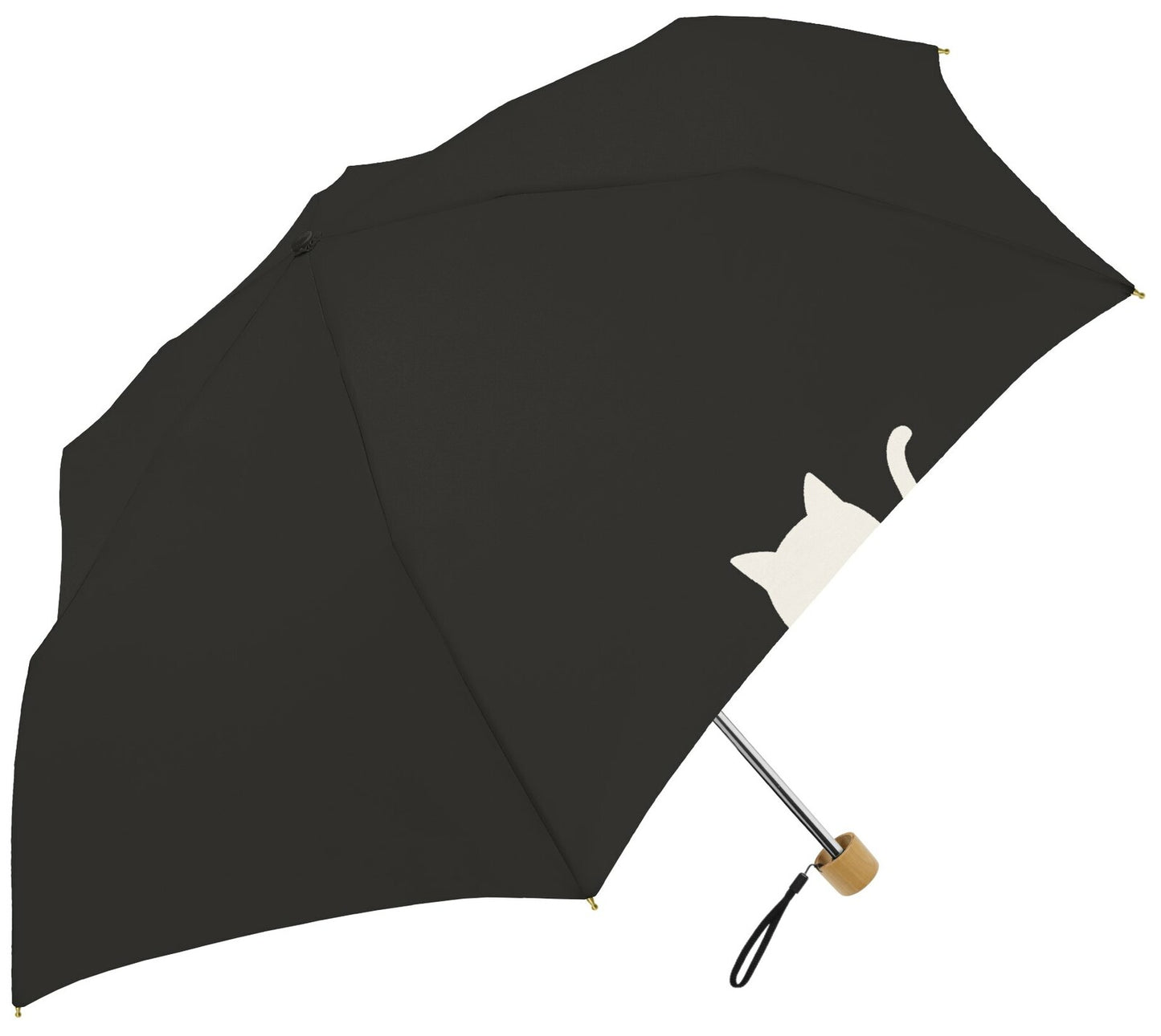 「03 選ばれる4つの理由」黒コーティングで-3.8℃の遮熱効果、遮光率・UVカット率99.9%〜、晴雨兼用&防水加工、風に強く裏返っても元に戻るグラスファイバー骨、の4項目を紹介