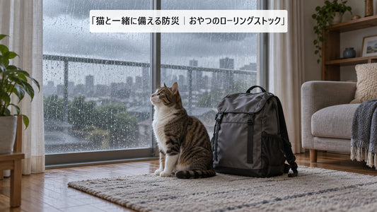 猫の防災備蓄にもおやつを｜ローリングストックの始め方