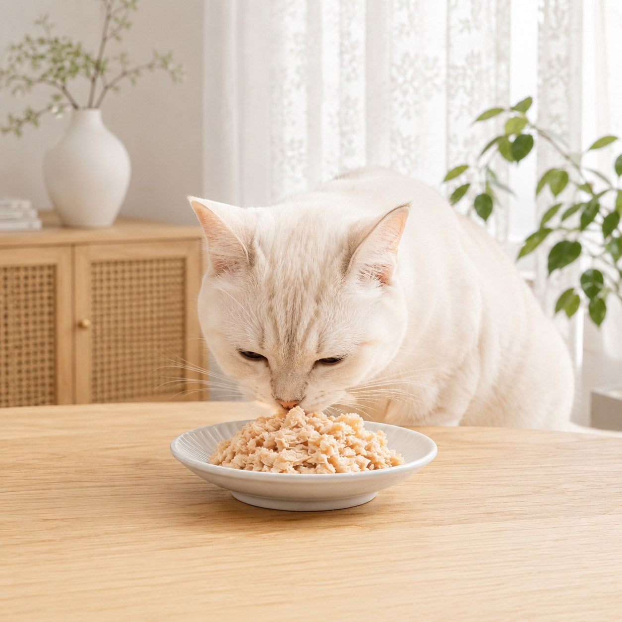 猫がとんでくるごはん・おやつ