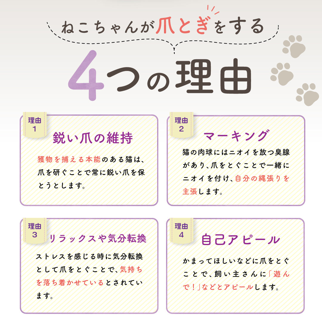 POINT1 猫をダメにするソファー?究極のくつろぎを約束。にゃん工学に基づく設計で枕として最適なカーブ、最適な角度・絶妙な高低差・夏涼しく冬暖かいと訴求。カーブに顔をうずめて眠る猫