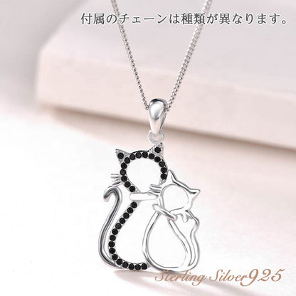 親子ねこペンダント