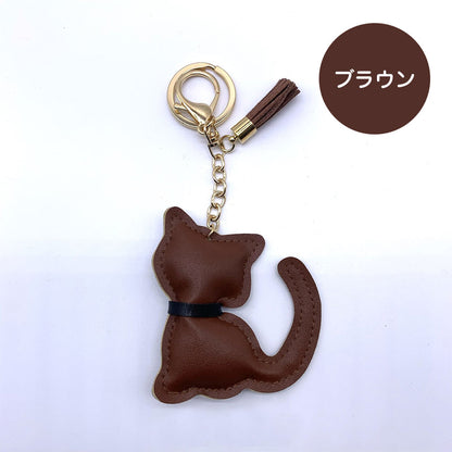 ねこチャーム キーホルダー
