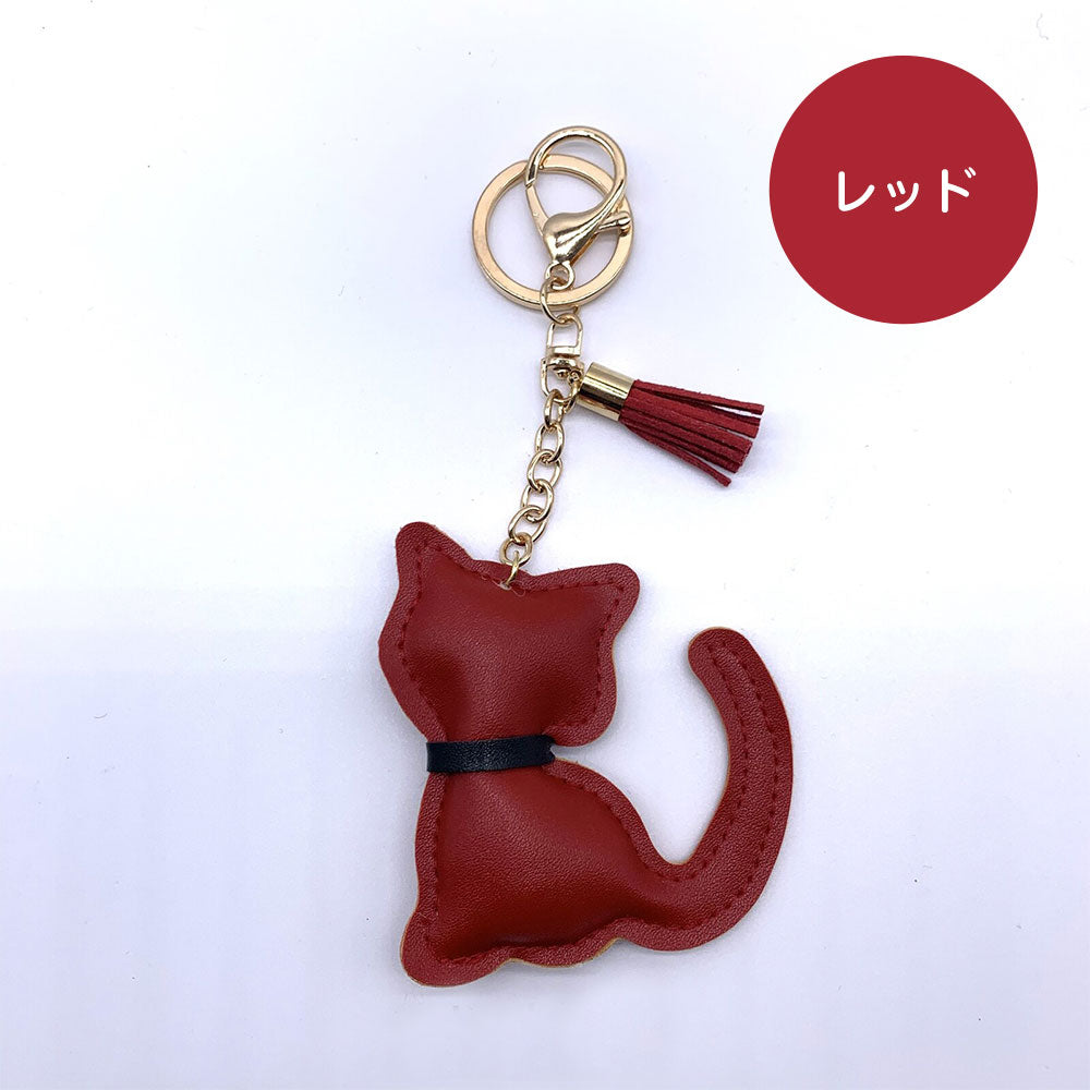 ねこチャーム キーホルダー