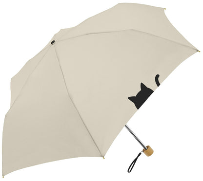 晴雨兼用折りたたみ傘『ねこちゃんと傘』